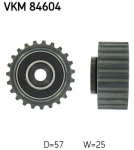 SKF VKM 84604 Seade-/juhtrull,hammasrihm