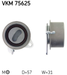 SKF VKM 75625 Pingutusrull,Hammasrihm