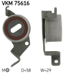 SKF VKM 75616 Pingutusrull,Hammasrihm