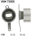 SKF VKM 73005 Pingutusrull,Hammasrihm