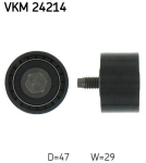 SKF VKM 24214 Seade-/juhtrull,hammasrihm