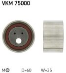 SKF VKM 75000 Pingutusrull,Hammasrihm