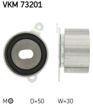 SKF VKM 73201 Pingutusrull,Hammasrihm