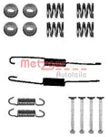 METZGER 1050879 Lisakomplekt, Piduriklotsid