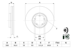 BOSCH 0986479D40 Piduriketas