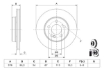 BOSCH 0986479D60 Piduriketas