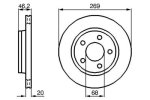 BOSCH 0986478316 Piduriketas