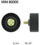 SKF VKM 80000 Seade-/juhtrull,hammasrihm
