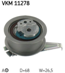 SKF VKM 11278 Pingutusrull,Hammasrihm