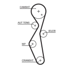 GATES 5672XS Hammasrihm