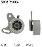 SKF VKM 75006 Pingutusrull,Hammasrihm