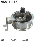 SKF VKM 11115 Pingutusrull,Hammasrihm