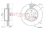METZGER 6110153 Piduriketas