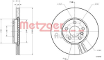 METZGER 6110784 Piduriketas