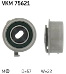 SKF VKM 75621 Pingutusrull,Hammasrihm