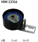 SKF VKM 13316 Pingutusrull,Hammasrihm