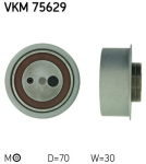 SKF VKM 75629 Pingutusrull,Hammasrihm