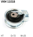 SKF VKM 11018 Pingutusrull,Hammasrihm