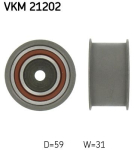 SKF VKM 21202 Seade-/juhtrull,hammasrihm
