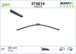 VALEO 574614 Klaasipuhastaja kumm
