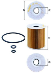 MAHLE OX422D &Otilde;lifilter