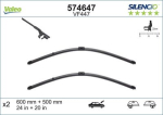 VALEO 574647 Klaasipuhastaja kumm