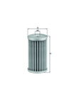 MAHLE KX39 K&uuml;tusefilter