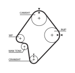 GATES 5300XS Hammasrihm