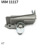 SKF VKM 11117 Pingutusrull,Hammasrihm
