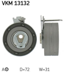 SKF VKM 13132 Pingutusrull,Hammasrihm
