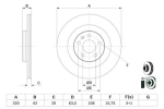 BOSCH 0986479E87 Piduriketas