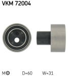 SKF VKM 72004 Pingutusrull,Hammasrihm