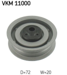 SKF VKM 11000 Pingutusrull,Hammasrihm