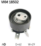 SKF VKM 18502 Pingutusrull,Hammasrihm