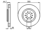 BOSCH 0986478711 Piduriketas