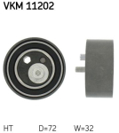 SKF VKM 11202 Pingutusrull,Hammasrihm