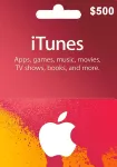 Apple iTunes USA 500 USD Kinkekaart