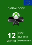 EU Xbox Live 12 Kuu Liikmeaeg