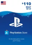 USA PSN 110 USD Kinkekaart