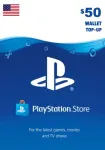 USA PSN 50 USD Kinkekaart