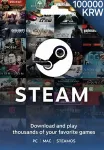 South Korea Steam 100000 KRW Gift Card