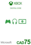 Kanada Xbox 75 CAD Kinkekaart