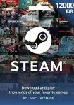 Indoneesia Steam 12.000 IDR Kinkekaart