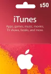 Apple iTunes USA 50 USD Kinkekaart