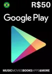 Brasiilia Google Play 50 BRL Kinkekaart