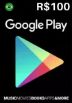 Brasiilia Google Play 100 BRL Kinkekaart