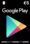 Prantsusmaa Google Play 5 Euro Kinkekaart