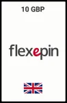 Flexepin UK 10 GBP Kinkekaart