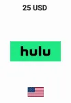 Hulu USA 25 USD Kinkekaart