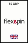 Flexepin UK 50 GBP Kinkekaart